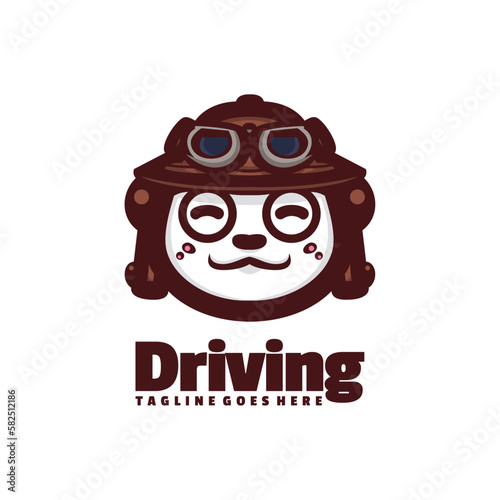 Driving Logo Vector