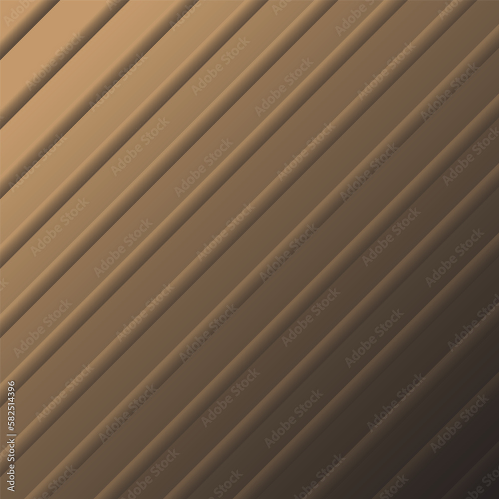 Obraz premium Gold, gradient and striped background design. Vector