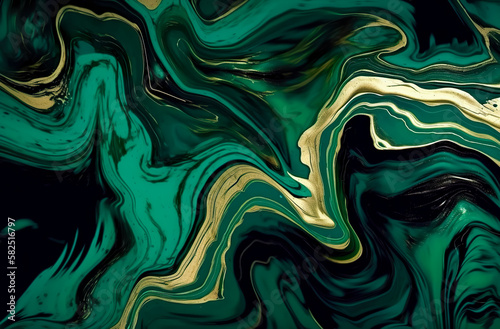 Swirls of marble or the ripples of agate. Liquid marble texture. Fluid art. abstract waves skin wall luxurious art ideas. Generative AI