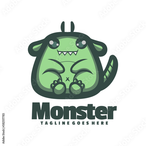 Monster Logo Vector