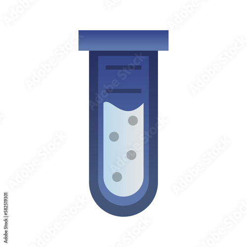 Test tube icon png image with transparent background