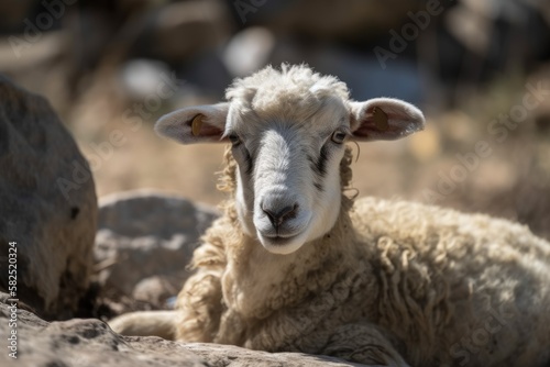 Arabic sheep. Generative AI