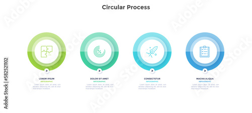 Modern Infographic Vector Template