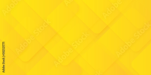 Abstract yellow background with modern and randomized geometric lines, yelloe geometric background with lines for any creative design and presentation. photo