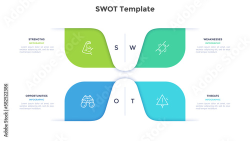 Modern Infographic Vector Template
