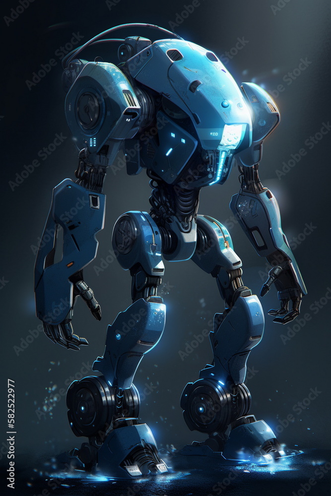 robot cyborg soldier