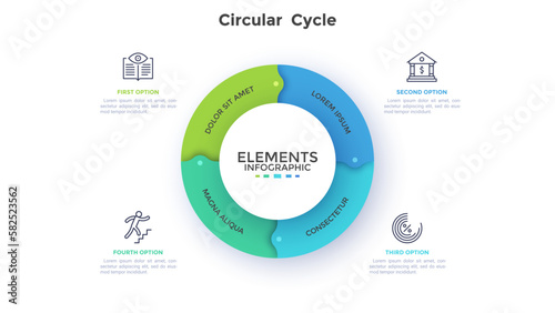 Modern Infographic Vector Template