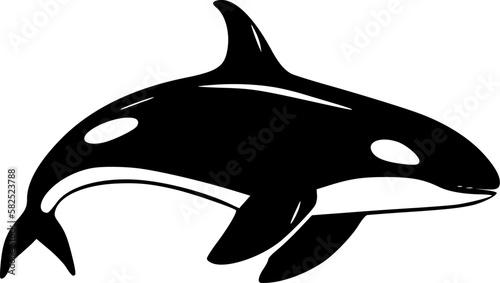 Orca - High Quality Vector Logo - Vector illustration ideal for T-shirt graphic