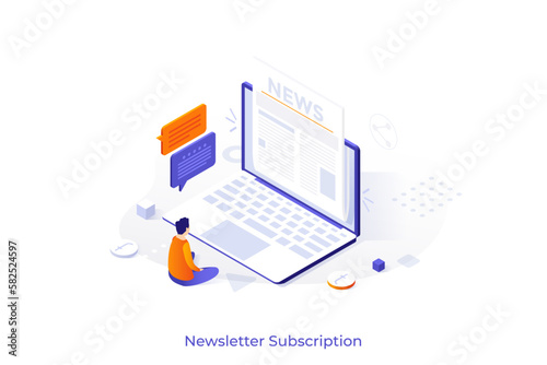 Modern Isometric Vector Template