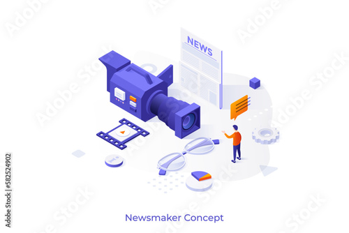 Modern Isometric Vector Template