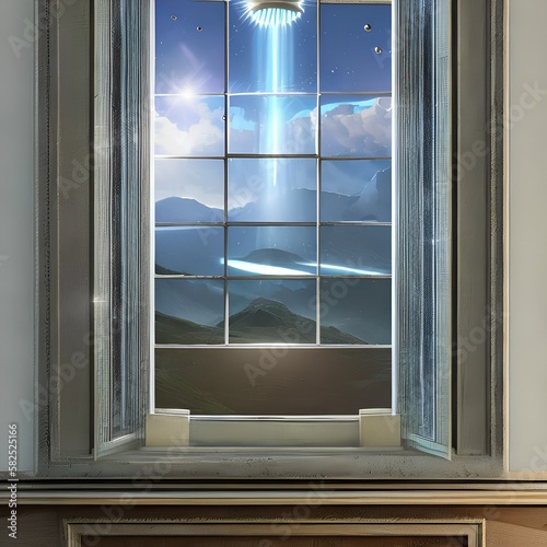 A Sunbeam coming in through a window1, Generative AI