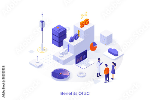 Modern Isometric Vector Template