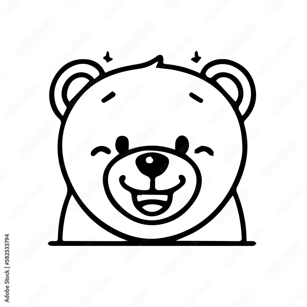 cute bear vector svg cute bear vector svg