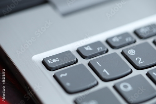 laptop keyboard laptop keyboard close up Photo