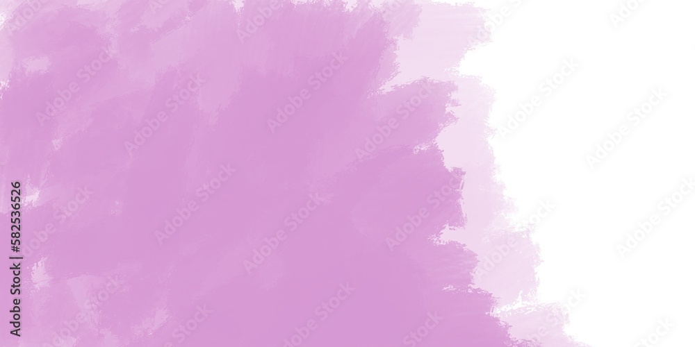 Abstract background pink. Raster graphic. Brushed Painted Abstract Background. Brush stroked painting. Acrylic magenta paint s on white background.
