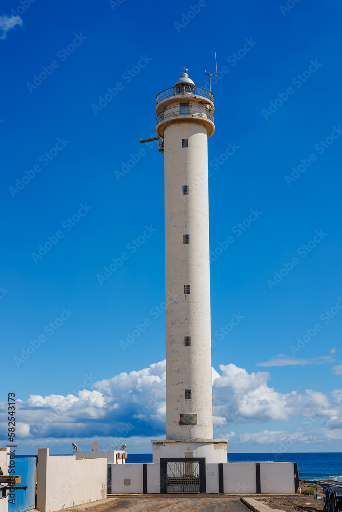 Gavioto Point Lighthouse in Puerto del Rosario on the island of Fuerteventura Gavioto Point Lighthouse in Puerto del Rosario on the island of Fuerteventura