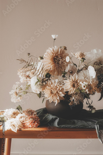 still life with flowers