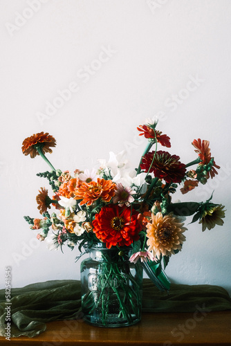 flowers in vase