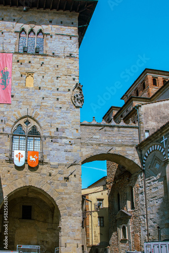 town hall palace at Pistoia in Tuscany photo
