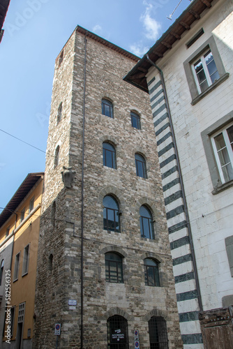 the medieval tower of Catilina at Pistoia