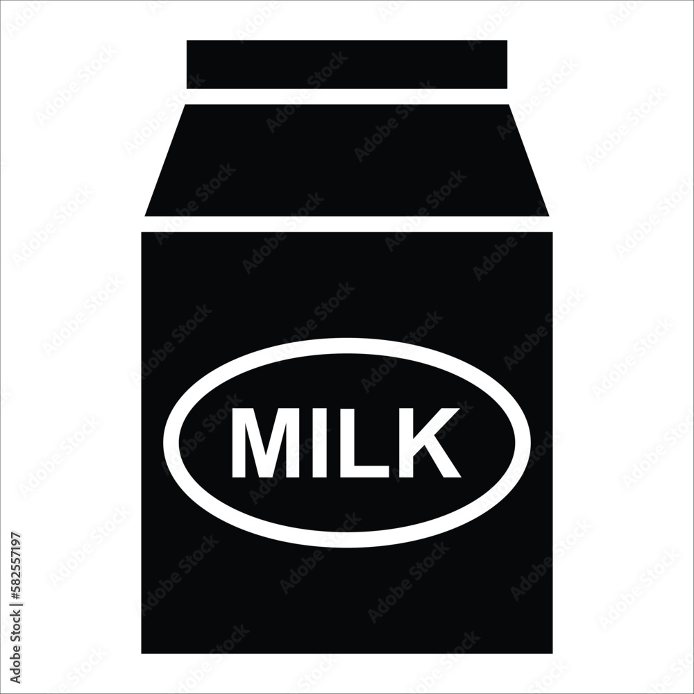 milk icon vector design template milk icon vector design template