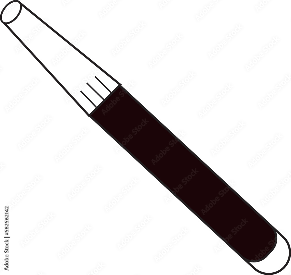 Marker pencil or regular burnt umber Marker pencil or regular burnt umber