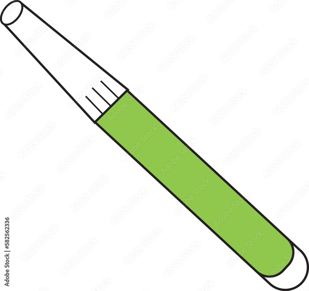 Marker pencil or regular yellow green Marker pencil or regular yellow green