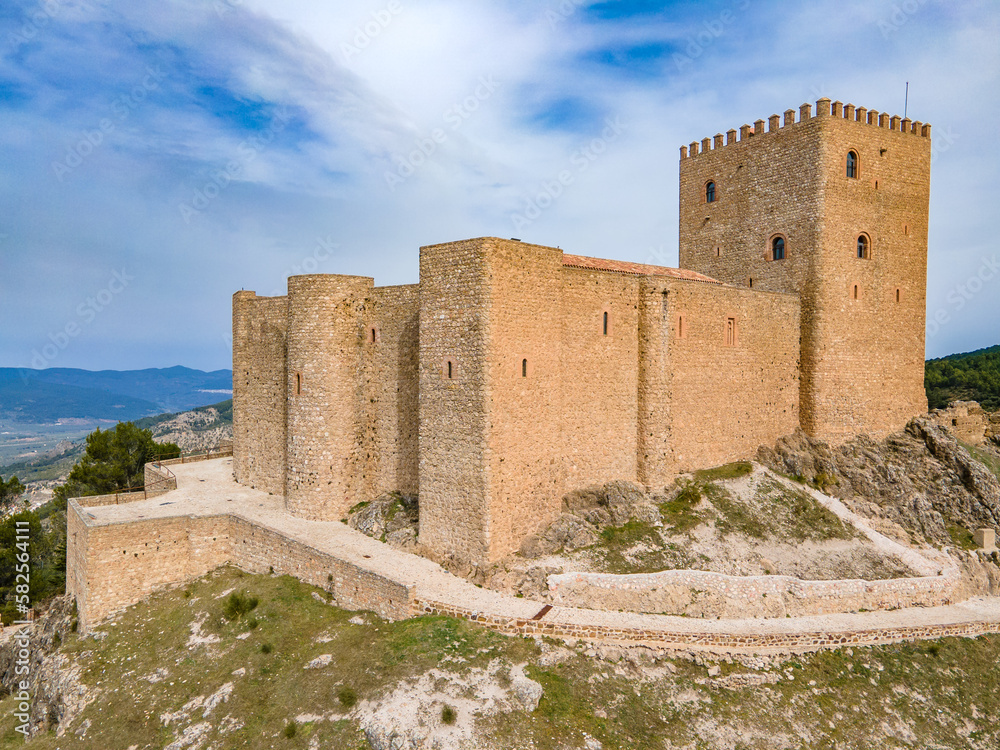Segura de la Sierra medieval castle, Andalusia , Spain