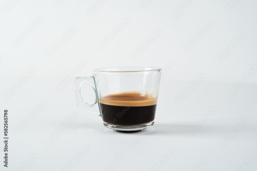 espresso cup with coffee beans espresso cup with coffee beans