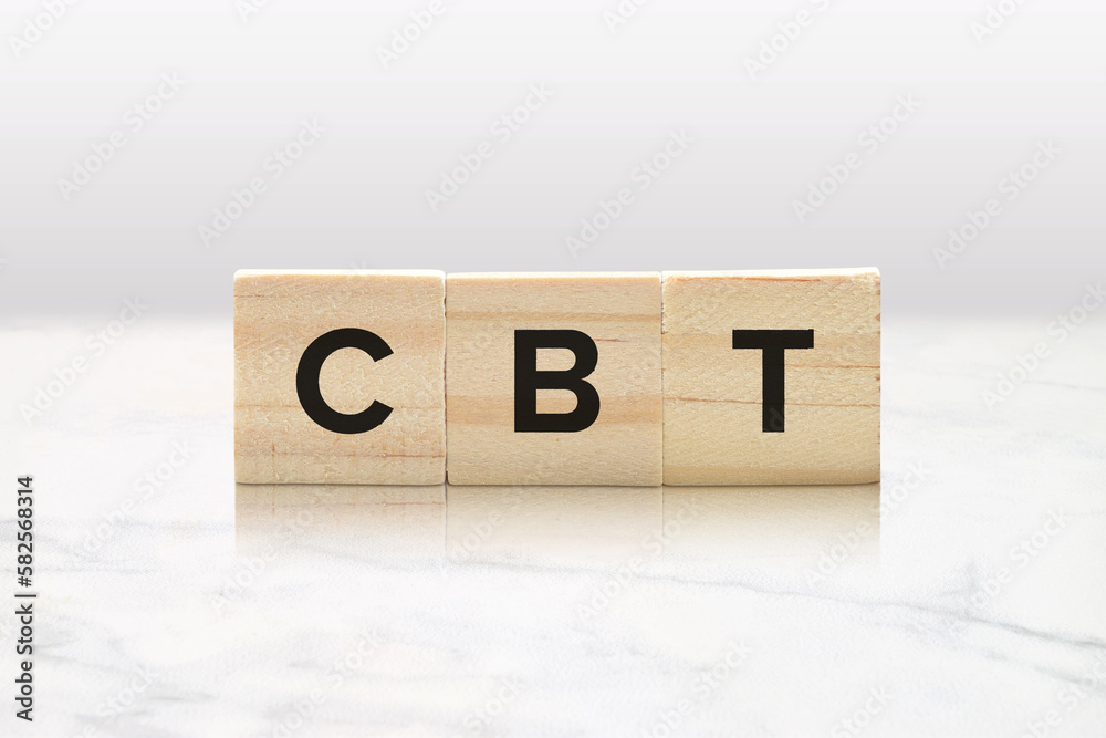 CBT on Wooden Blocks - Cognitive Behavior Therapy Mental Health Concept CBT on Wooden Blocks - Cognitive Behavior Therapy Mental Health Concept