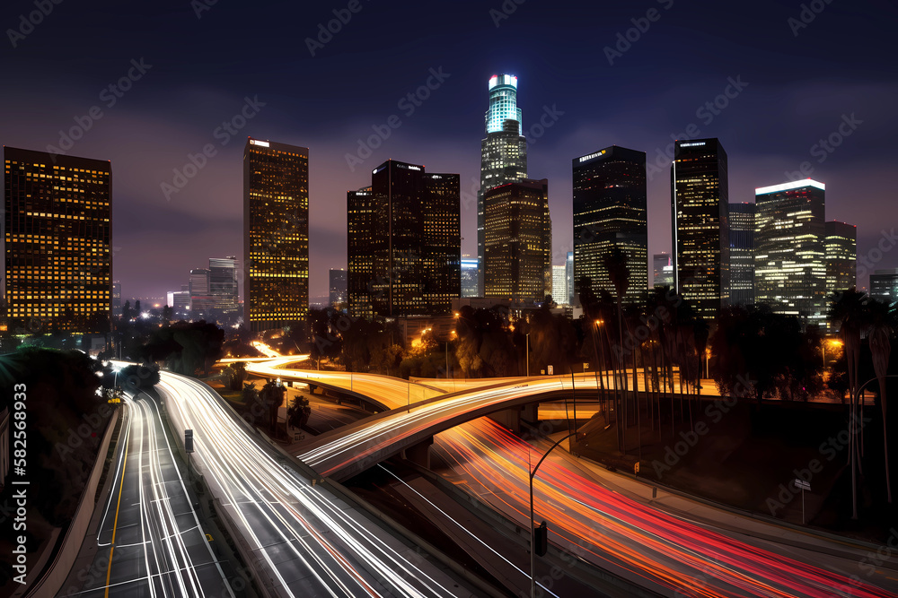 Fototapeta premium Los Angeles, USA