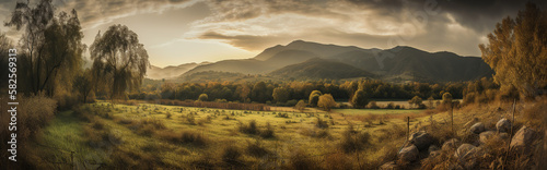 mountain, landscape, sky, mountains, nature, clouds, forest, panorama, panoramic, view, cloud, snow, green, peak, alps, travel, grass, summer, tree, hill, valley, range, rock, outdoors, high, panorami