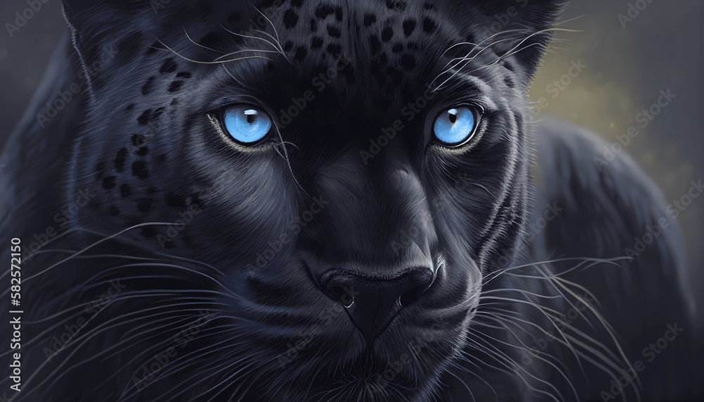 Schattenkönig der Wildnis - Der majestätische schwarze Panther