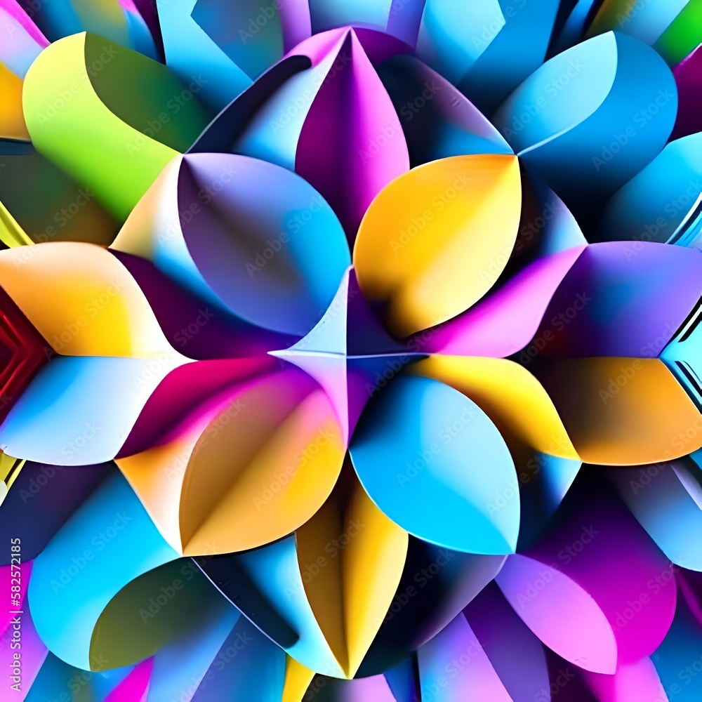 abstract colorful background, ai generative abstract colorful background, ai generative