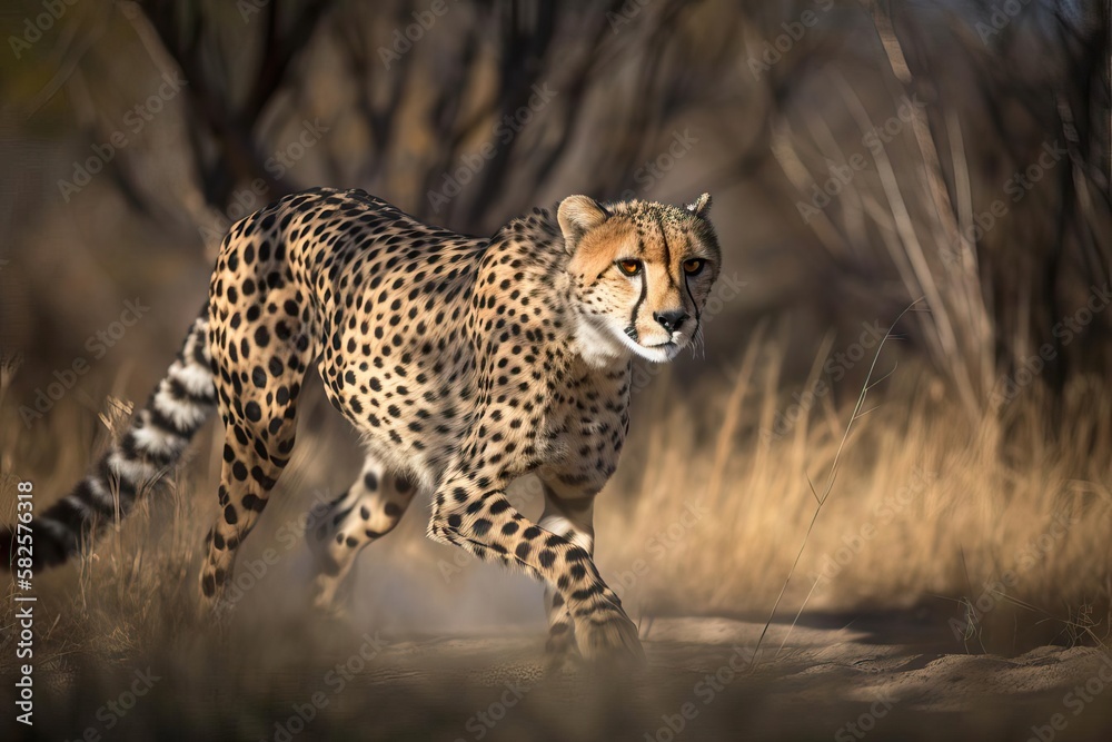 Swift Cheetah, created with Generative AI technology Swift Cheetah, created with Generative AI technology