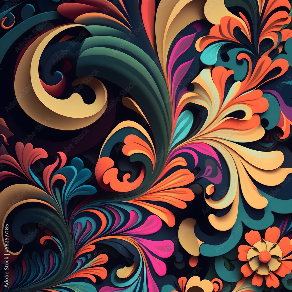 ornamental floral background ornamental floral background