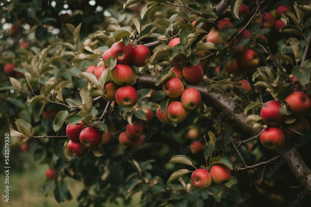 Apple pictures showcase the vibrant and juicy fruit of the Malus genus, typically featuring shades of red, green, and yellow.