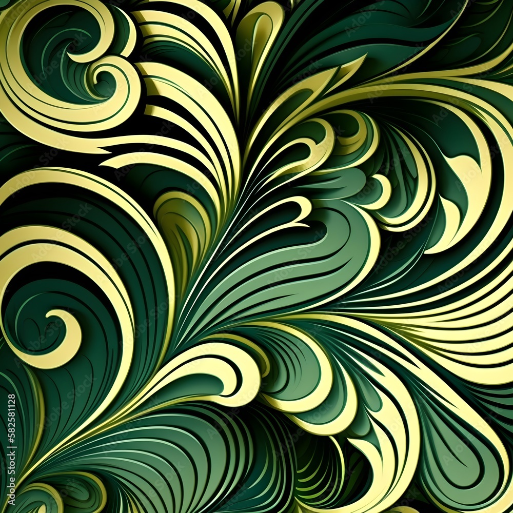 seamless floral pattern with leaves seamless floral pattern with leaves