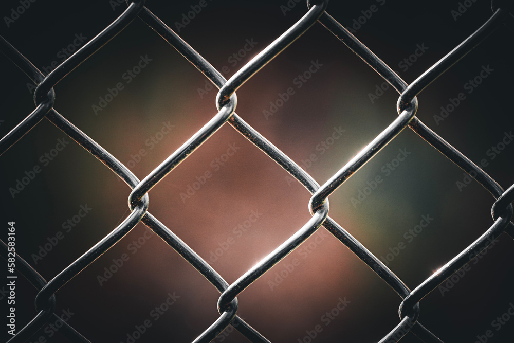 Fototapeta premium Colorful Cage