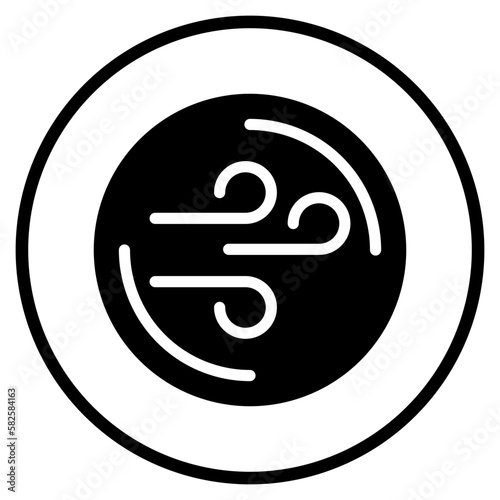 wind glyph icon