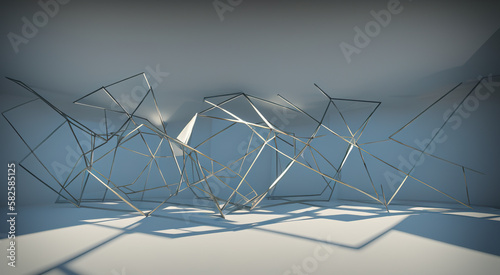 Formas geométricas abstractas minimalistas photo