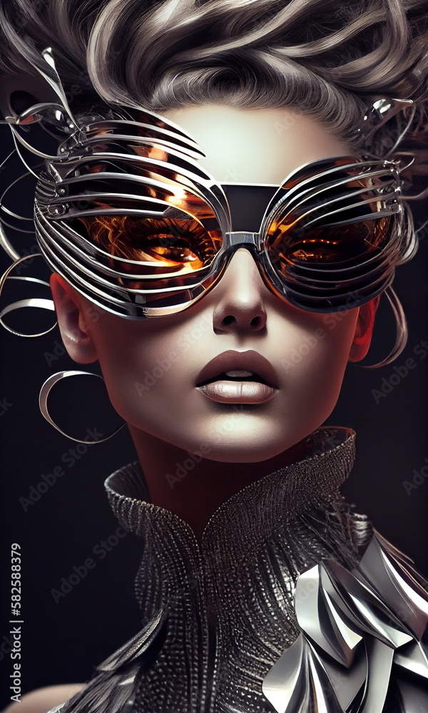 Beautiful woman. sunglasses. Fashion concept art for tv commercials, movie costumes and music album covers. Beautiful woman. sunglasses. Fashion concept art for tv commercials, movie costumes and music album covers.