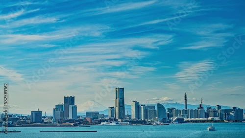 Timelapse of Cityscape in Yokohama, Japan -横浜-