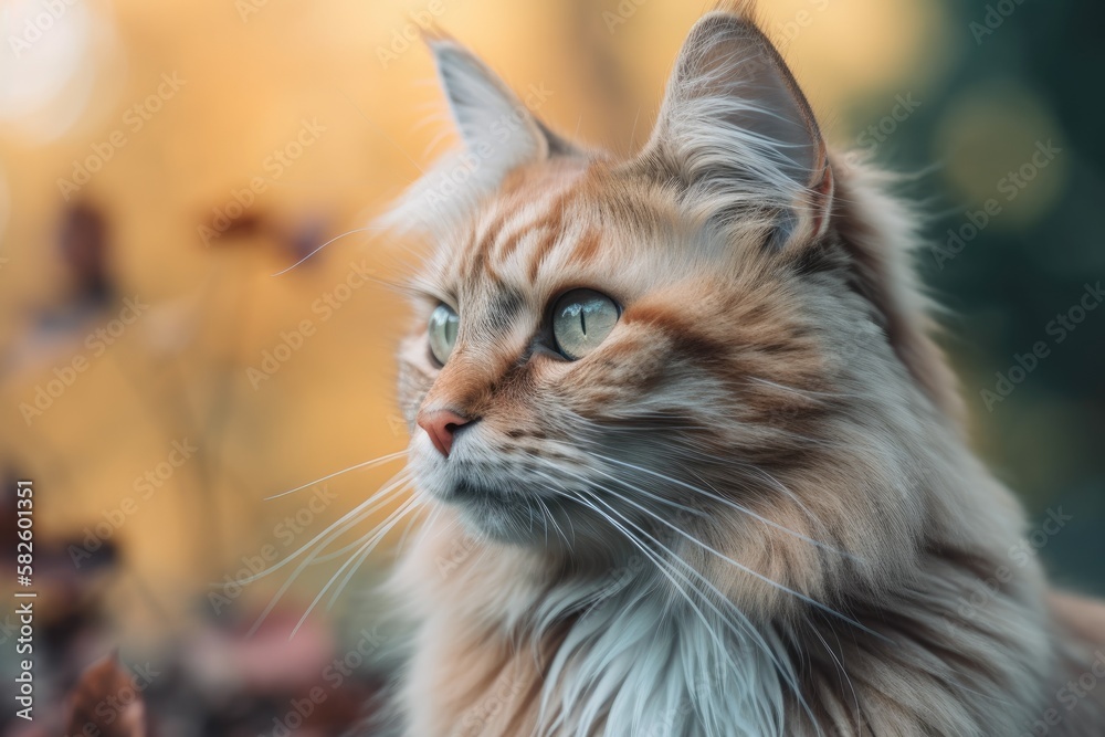 Obraz premium adorable kitty. Generative AI