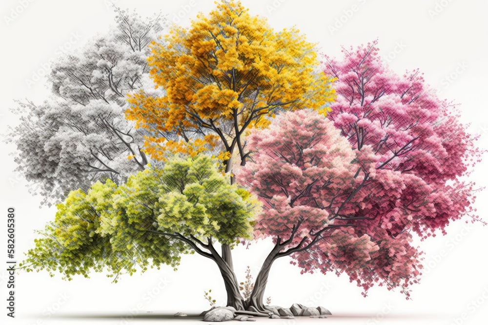 Fototapeta premium tree in the park