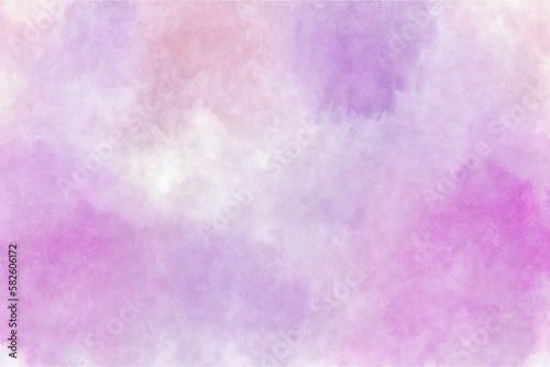 Abstract pink watercolor background. Generative AI