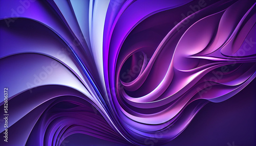 purple and blue, abstract organic background wallpaper design, Generative AI