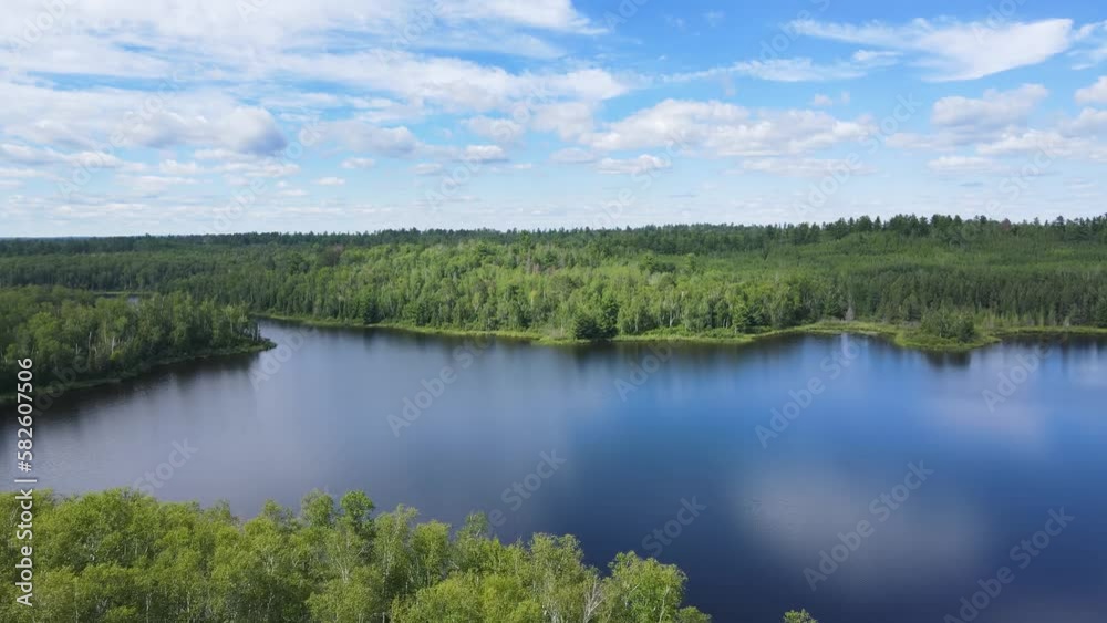 Flying over lakes and forest in Northern Minnesota. Flying over lakes and forest in Northern Minnesota.
