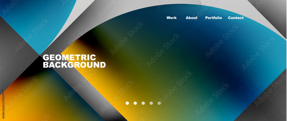 Circles and round elements abstract background design for wallpaper ...