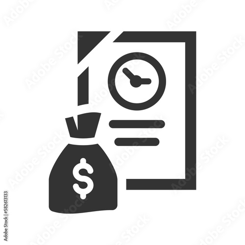 Loan mature icon